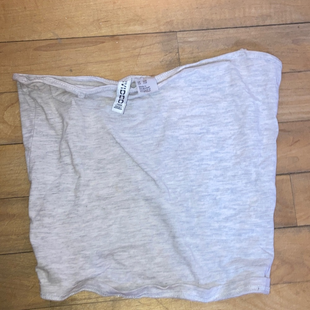 H&M Heather Gray Tube Top
